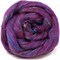 Merino Sari Blend - Merino Wool & Sari Silk Roving Fiber. Super Soft Combed Top For Hand Spinning, Needle Felting, Wet and Nuno Felting.